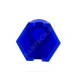Заглушка радиальная пластик синяя НР L=68мм 1/2