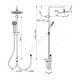 Система душевая без смесителя, верхний душ, шланг и лейка IDEALRAIN ECO Ideal Standard A6281AA .