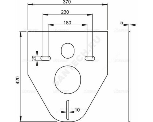 Комплект звукоизоляционный для инсталляции Alca Plast M91