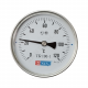Термометр биметаллический осевой Дк100 L=80мм G1/2