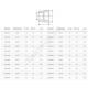 Муфта PP-R переходная белая внутренняя пайка Дн 25х20 VALFEX 10012520